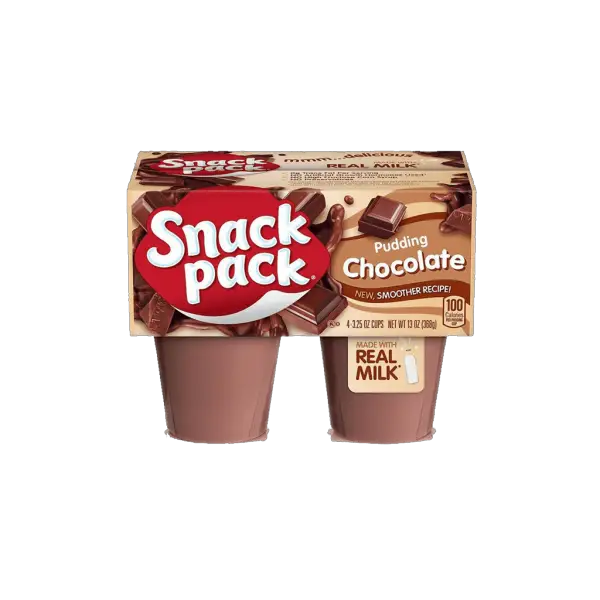Snack Pack Pudding Chocolate (Gluten Free and Kosher ...