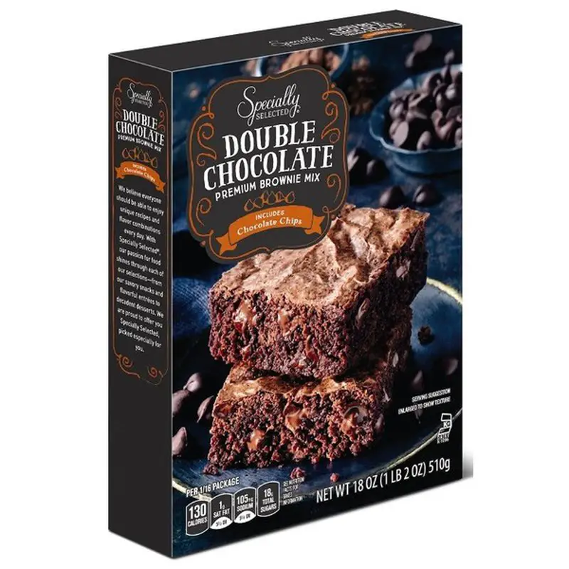 Specially Selected Double Chocolate Brownie Mix (18 oz) from ALDI ...
