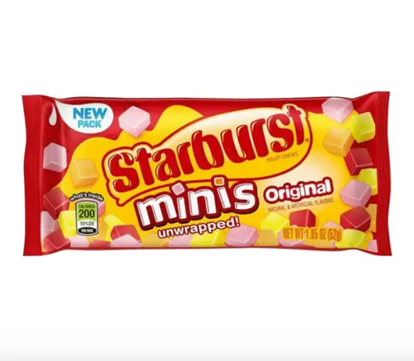 Starburst Minis Unwrapped! Original (1.85oz) â A Taste of ...