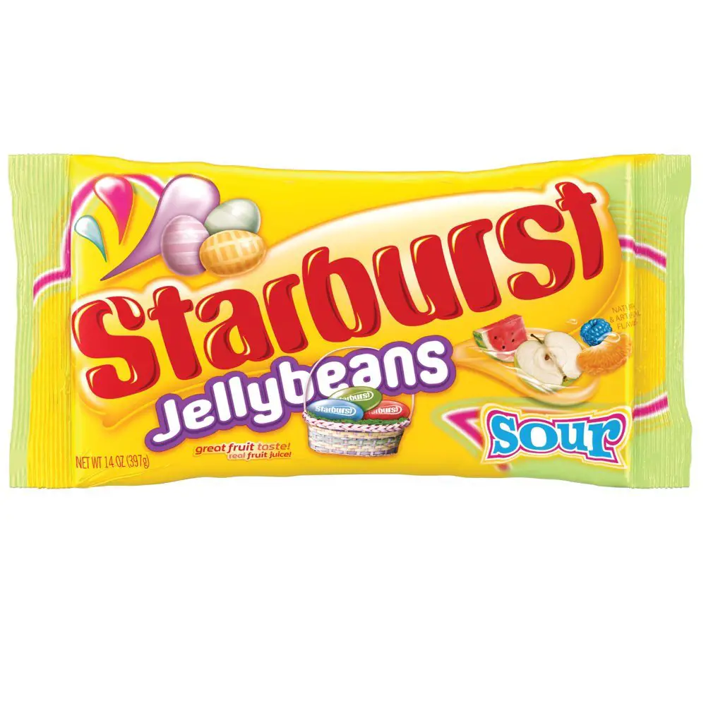 Starburst Sour Jelly Beans, 14 Oz.