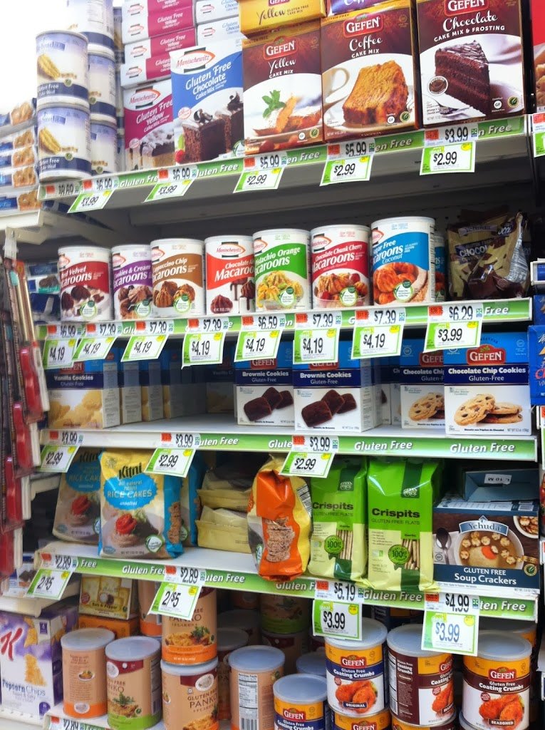 Stop and Shops Passover Section is a Gluten Free Heaven