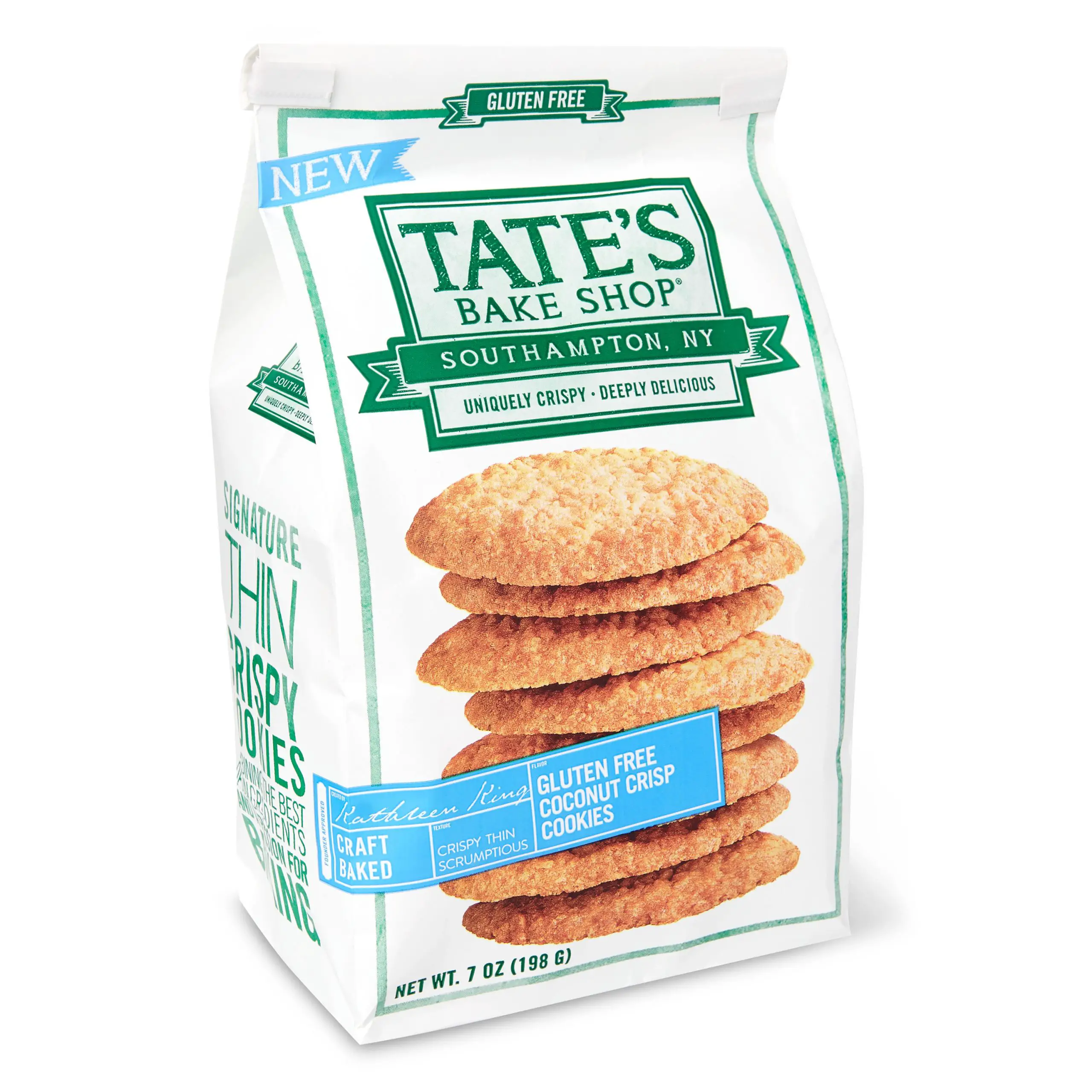 Tates Bake Shop Gluten Free Coconut Crisp Cookies