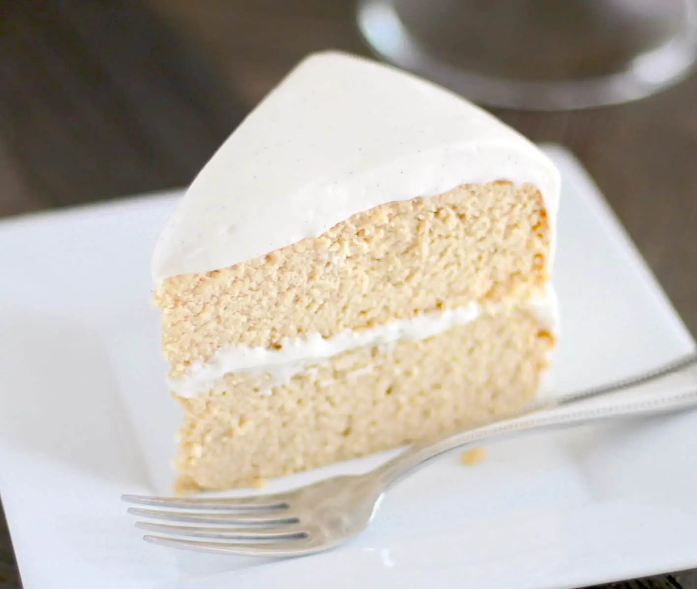 The Fluffiest Gluten Free Vanilla Cake Recipe