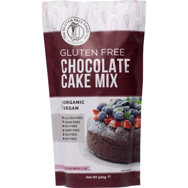 THE GLUTEN FREE FOOD CO Chocolate Cake Mix 500g