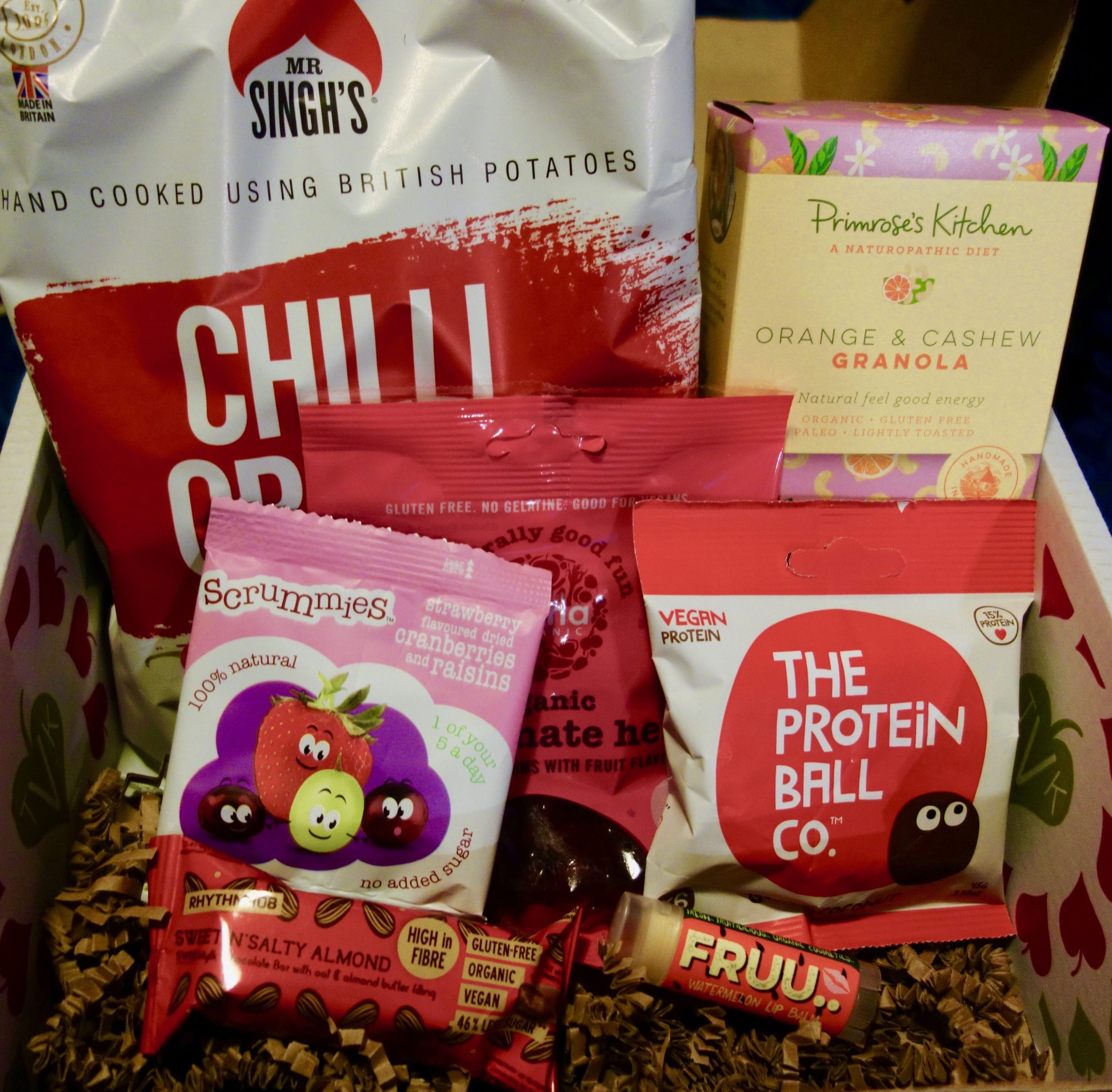 The Vegan Kind monthly subscription box snacks
