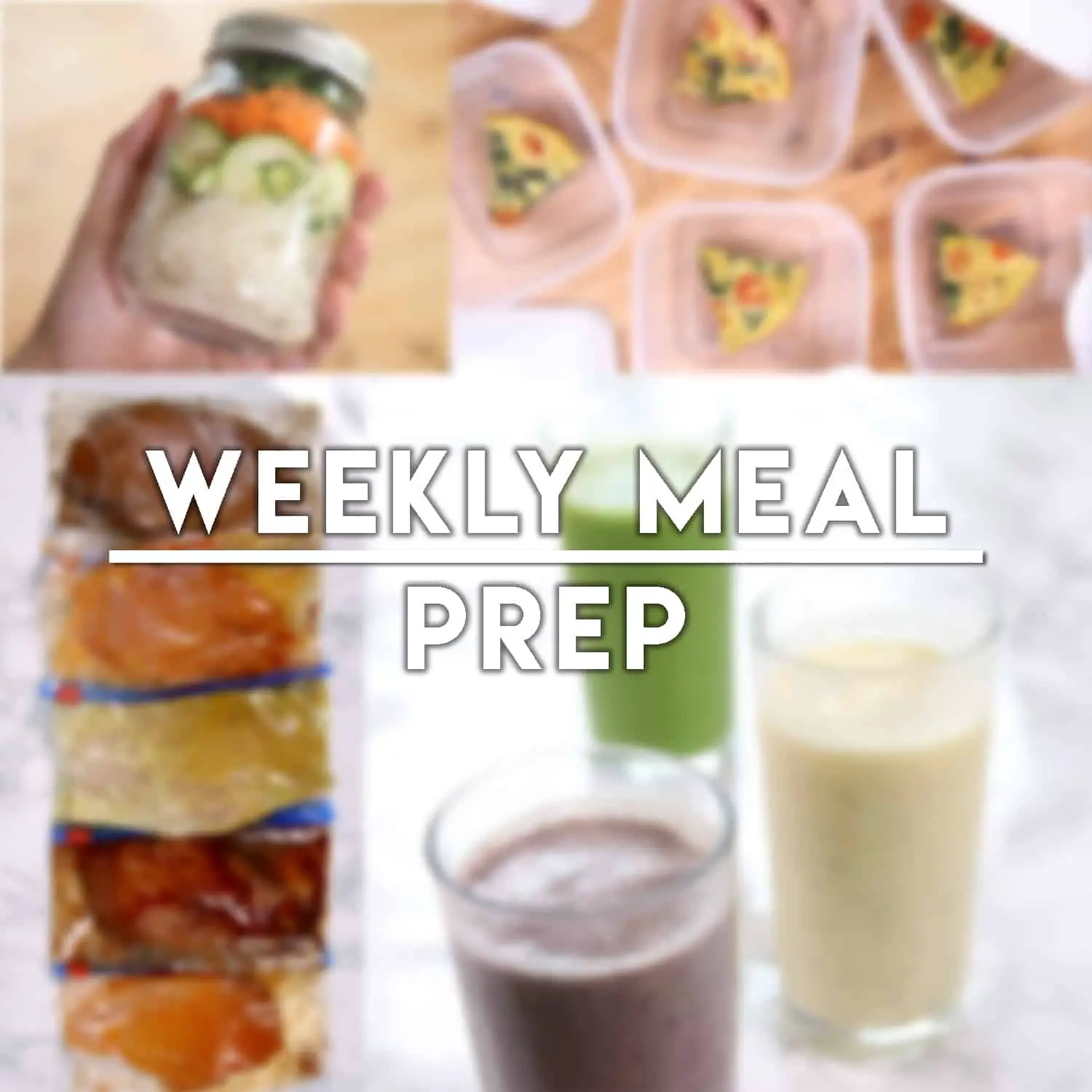 Weekly Meal Prep Recipes: Breakfast, Lunch &  Dinner (Gluten Free, Low ...