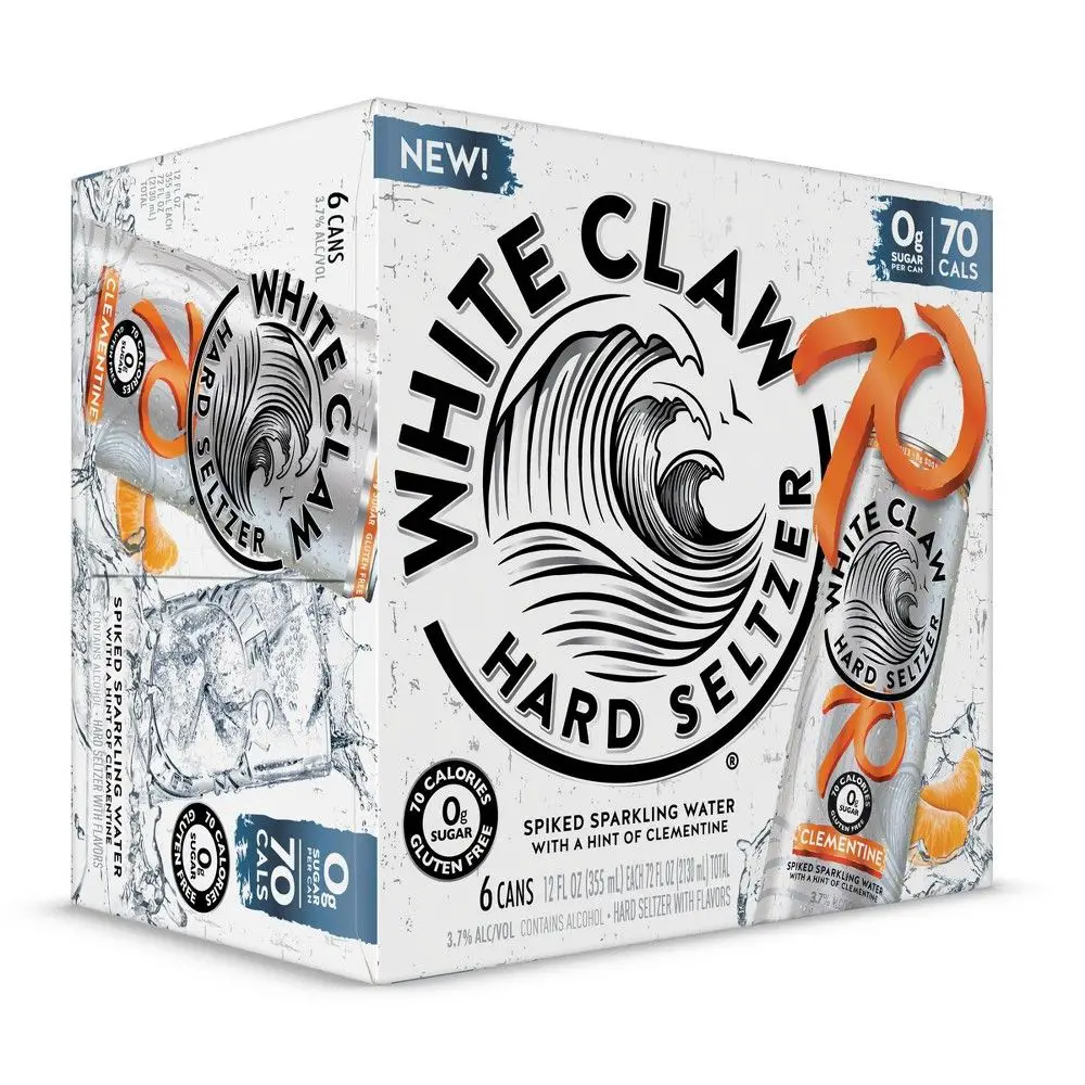 White Claw 70 Clementine Hard Seltzer