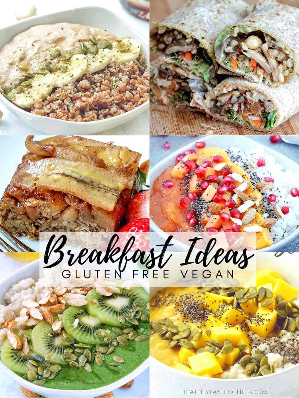 Wholesome Vegan Gluten Free Breakfast Ideas