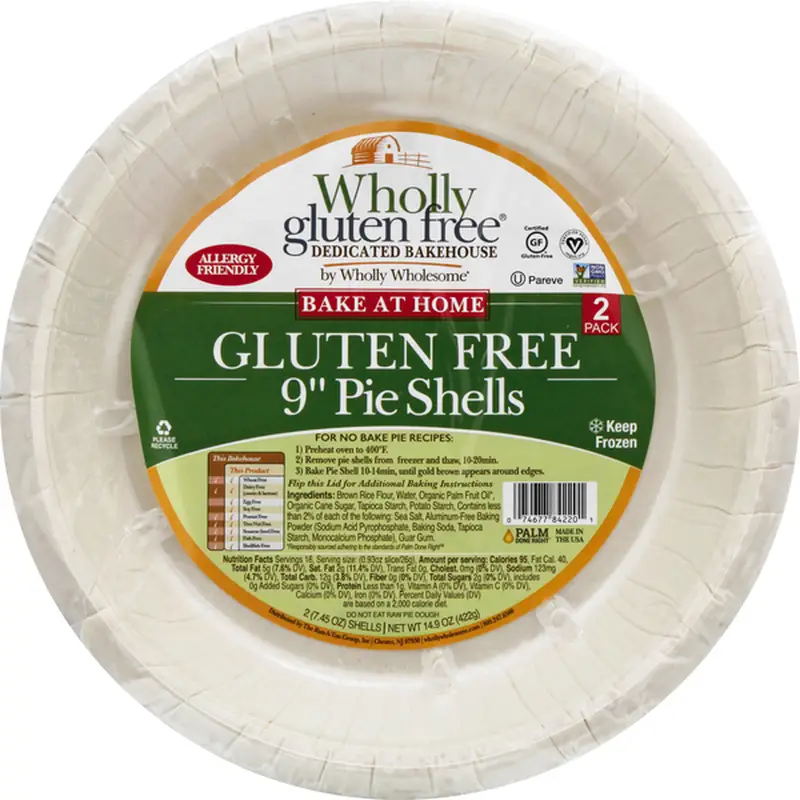 Wholly Wholesome Wholesome Gluten Free Pie Shells (7 oz) from Falletti ...